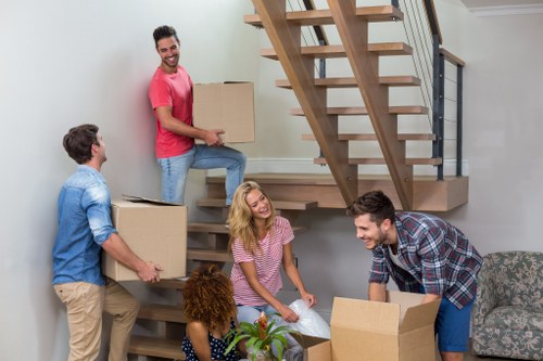 Local house removalists preparing a move in Coulsdon