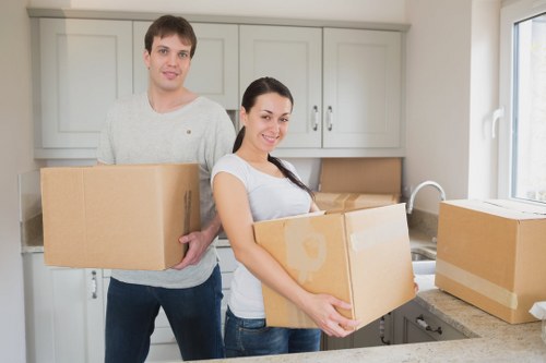 Packing and loading service for a Coulsdon house move